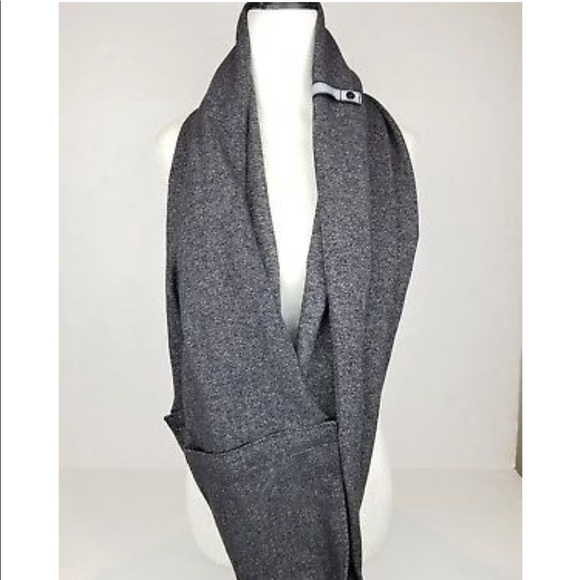Lululemon Vinyasa Scarf Heathered HerringboneWrap - Picture 5 of 6